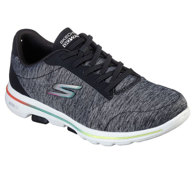 Skechers Dam Svarta/Olika Färger Sneakers - Gowalk 5 - Prodigy - Sverige (NBRWL-1809)